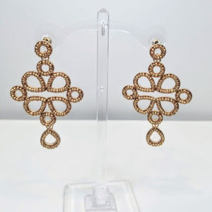 Divine Gold Statement Earrings